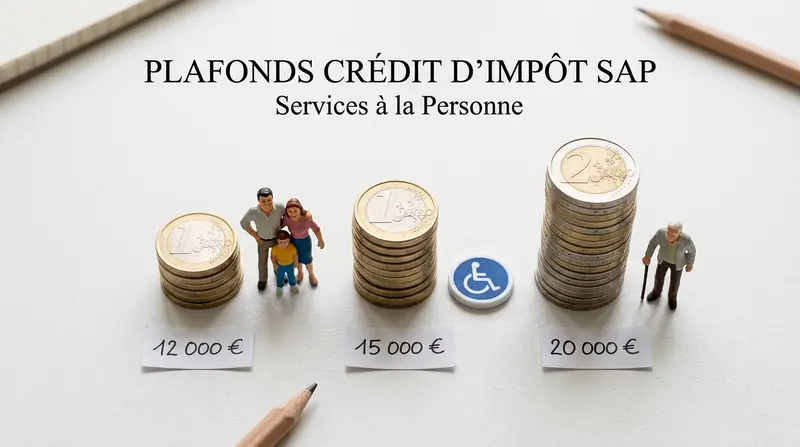 Plafonds du Crédit d'Impôt SAP : 12 000, 15 000 ou 20 000 € ?
