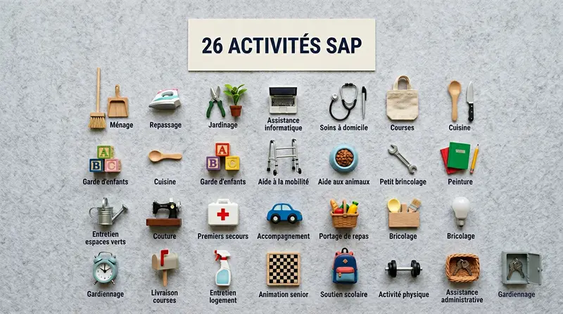 Services à la Personne : 26 Activités et Avantages Fiscaux