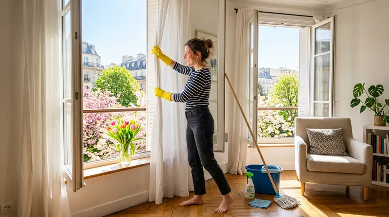 Grand Ménage de Printemps : La Checklist Complète Pièce par Pièce