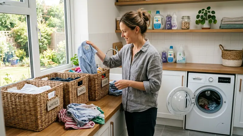 Entretien du Linge à Domicile : Tri, Lavage et Symboles Décryptés