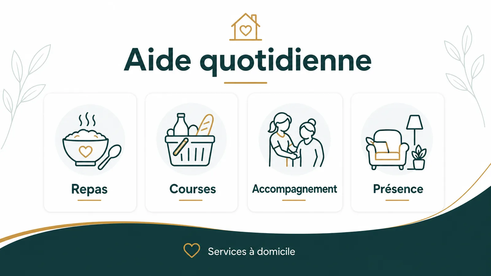 Senior souriant dans son salon rangé grâce à l'aide à domicile quotidienne