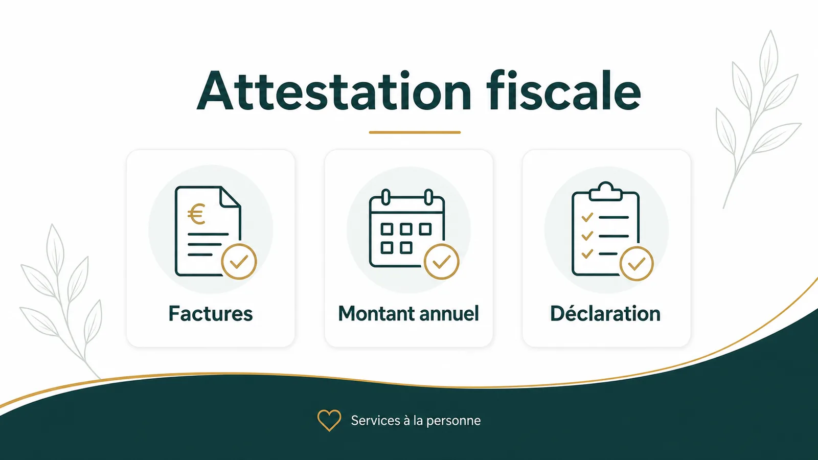 Checklist des mentions obligatoires à vérifier sur votre attestation fiscale SAP