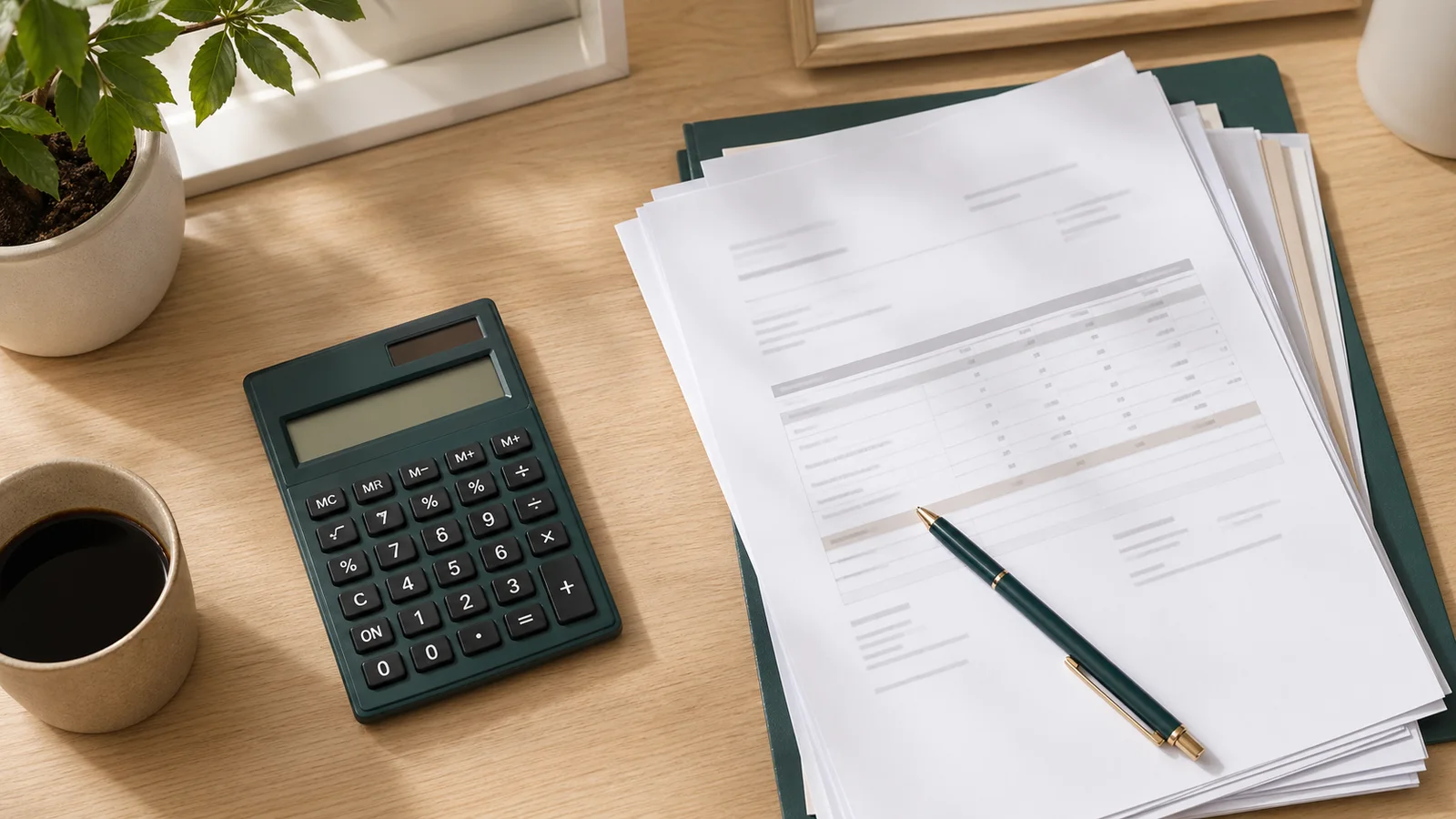 Factures et attestation fiscale utilisées pour vérifier le calcul du crédit d'impôt annuel