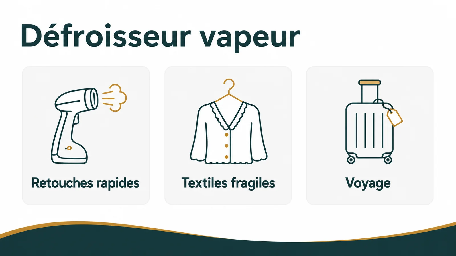 Défroisseur vapeur vertical utilisé sur un vêtement suspendu à un cintre